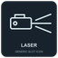 7mw Canted Laser